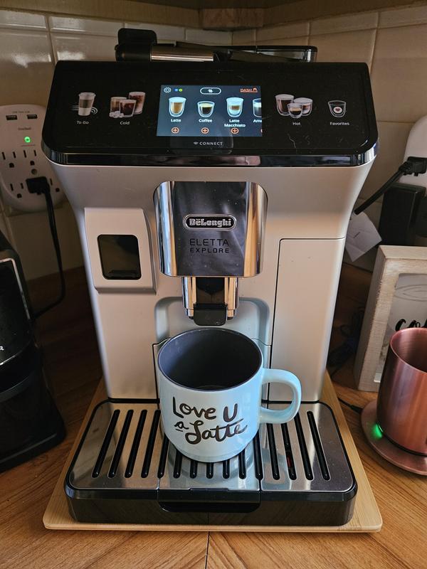 De'Longhi Eletta Explore Fully Automatic Espresso Machine with Cold Brew