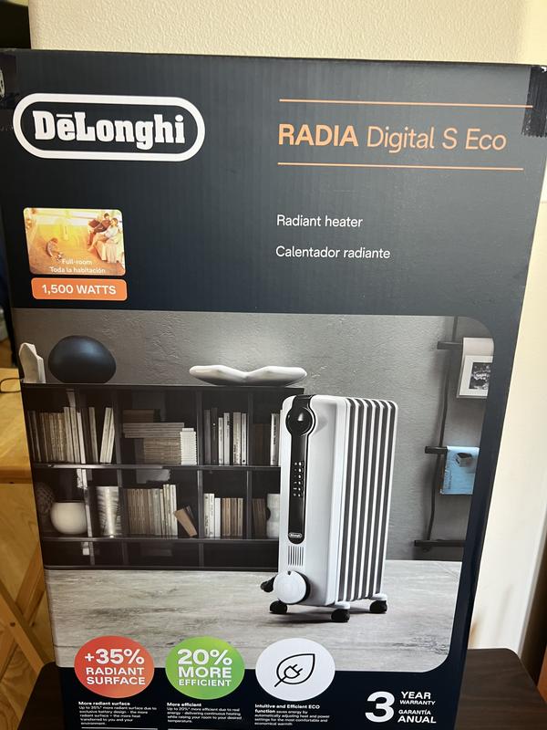 RadiaS ECO Digital Full Room Radiant Heater | De'Longhi