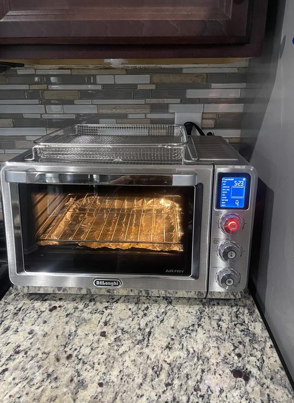 DeLonghi Livenza Stainless Steel Air Fryer Convection Oven