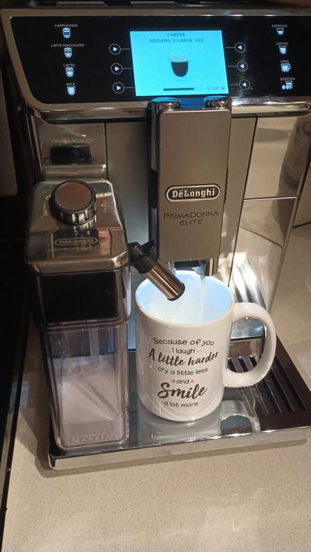 コーヒーメーカー・エスプレッソマシン DeLonghi PRIMADONNA Class ECAM6505BMS PrimaDonna Elite Automatic Espresso Machine | DeLonghi