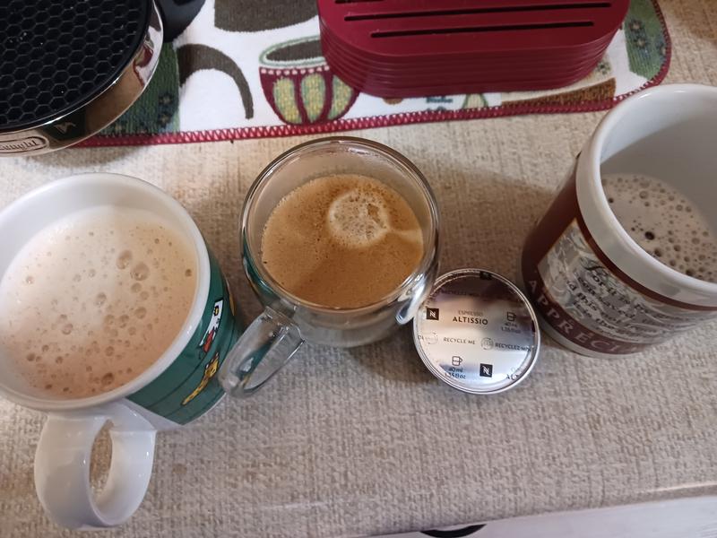 De'Longhi Nespresso Vertuo ENV 155.S machine à café Entièrement automatique  Cafetière à dosette 1,7 L : : Hogar y cocina
