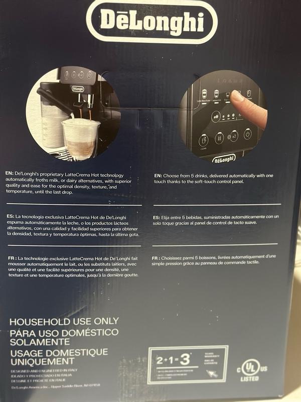 Magnifica Start Espresso Machine, LatteCrema | De'Longhi