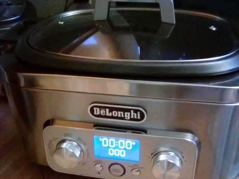 De'Longhi 6-Quart Silver Rectangle Slow Cooker in the Slow Cookers  department at