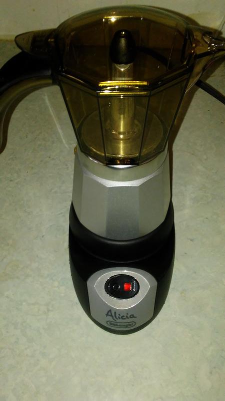 Delonghi EMK6 Alicia Electric Moka Espresso Coffee Maker for sale online