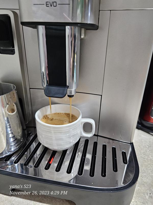 DeLonghi Magnifica Evo Fully Automatic Espresso Machine with LatteCrema  System