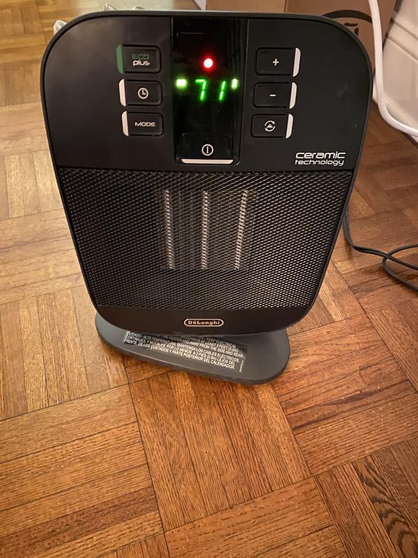 Compact Digital Ceramic Heater DeLonghi