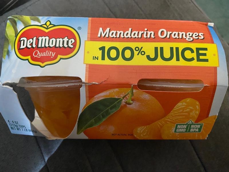 Del Monte® Fruit Cup® Snacks: Mixed Fruit in 100% Juice