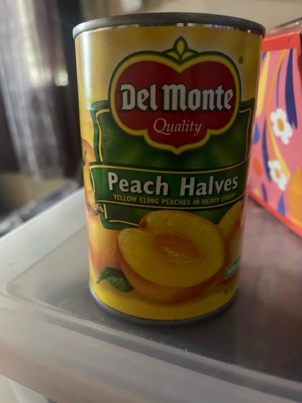 Yellow Cling Peach Halves - Lite | Del Monte®