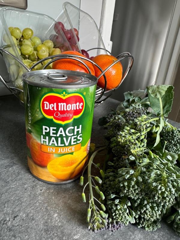 Yellow Cling Peach Halves - Lite | Del Monte®