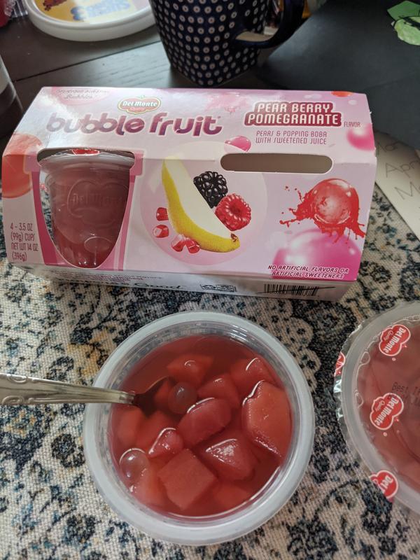 Bubble Fruit® Pear Berry Pomegranate Fruit Cup® Snacks