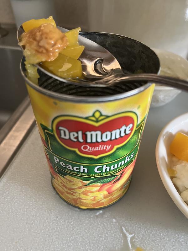 Yellow Cling Peach Chunks in Heavy Syrup | Del Monte®