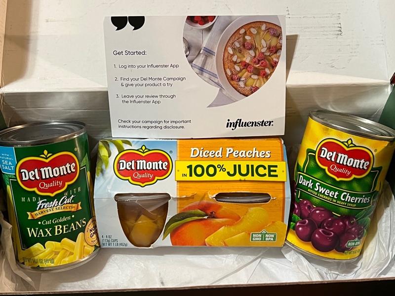 Del Monte® Fruit Cup® Snacks: Diced Peaches in 100% Juice