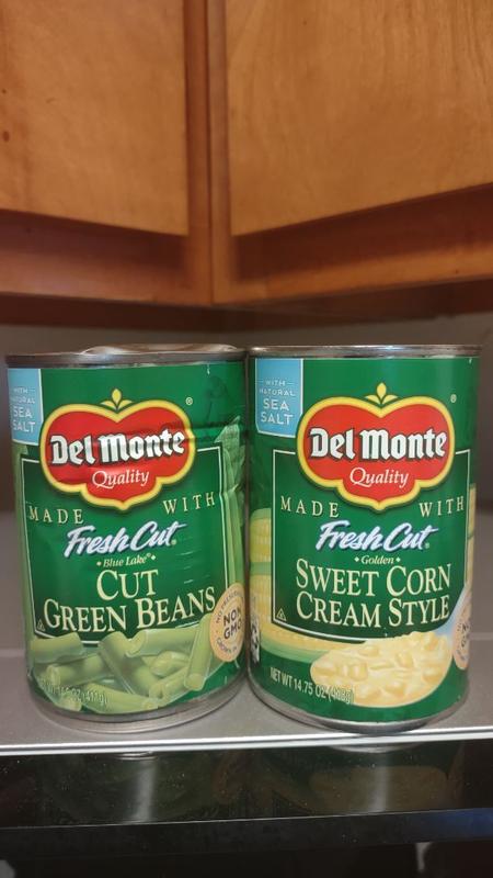 Del Monte No Salt Added Golden Sweet Whole Kernel Corn - 15.25oz : Target