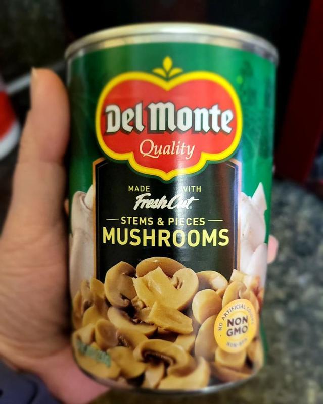 Del Monte Fresh Cut Sliced Mushrooms (6 oz. jar)