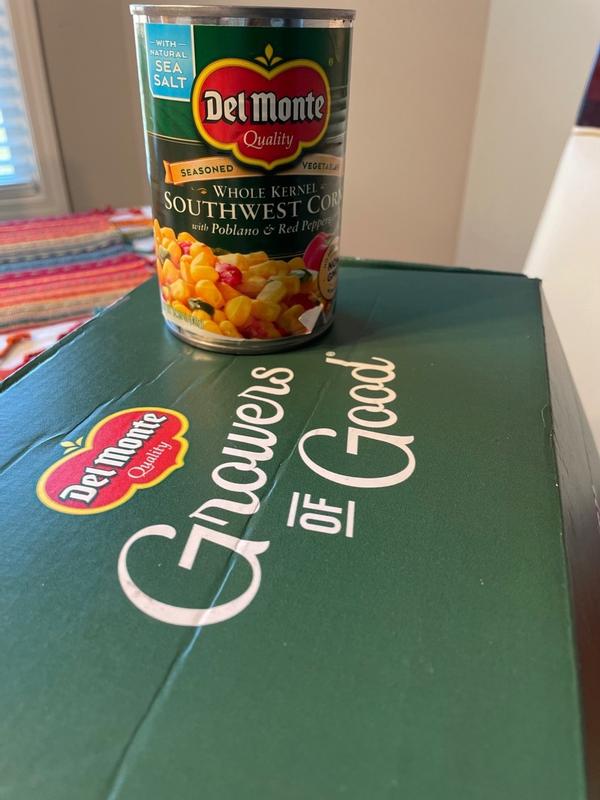 Del Monte® Whole Kernel Southwest Corn with Poblano & Red Peppers
