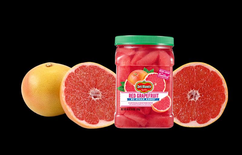 Save on Del Monte No Sugar Added Red Grapefruit in Sweetened Water Fruit Cup  Order Online Delivery