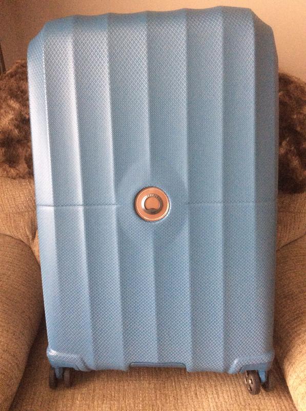 DELSEY PARIS St. Tropez Hardside Spinner Checked Luggage Bed Bath and