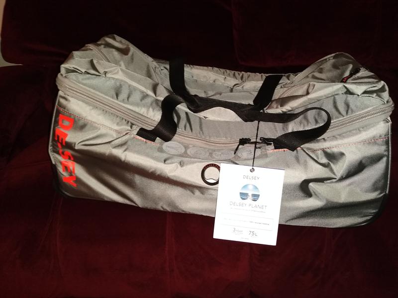 DELSEY PARIS EGOA 25Inch Wheeled Duffle in Grey Bed Bath and Beyond