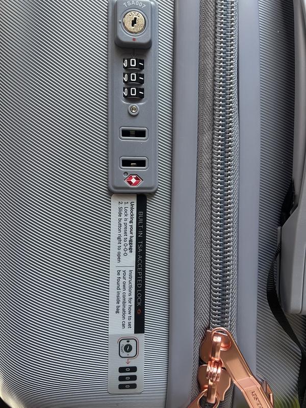 TSA approved combination lock