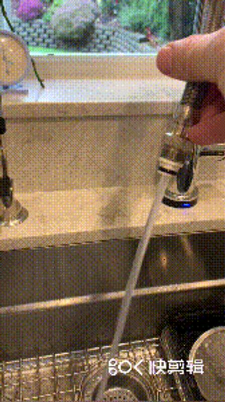 without spray head, low flow situation remains