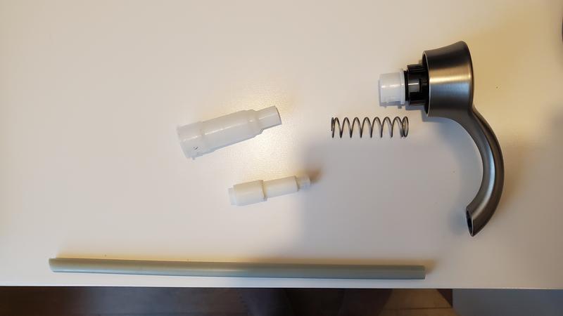 Internal plastic assembly