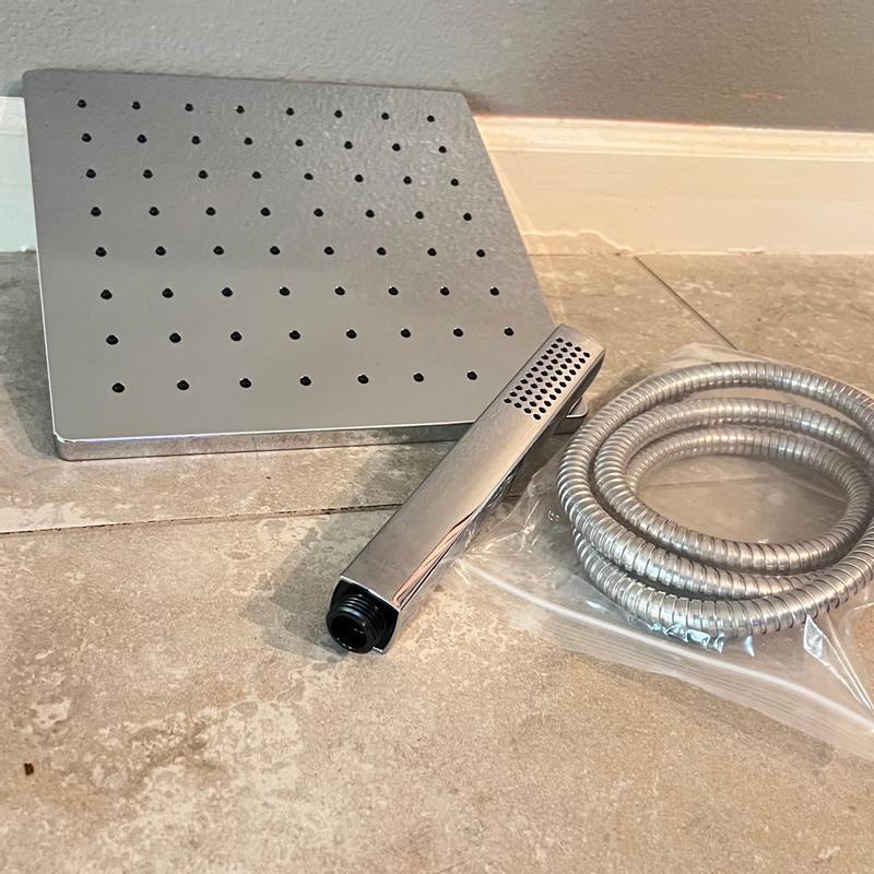 Delta Raincan 1-Spray Dual Wall Mount Fixed and Handheld Shower