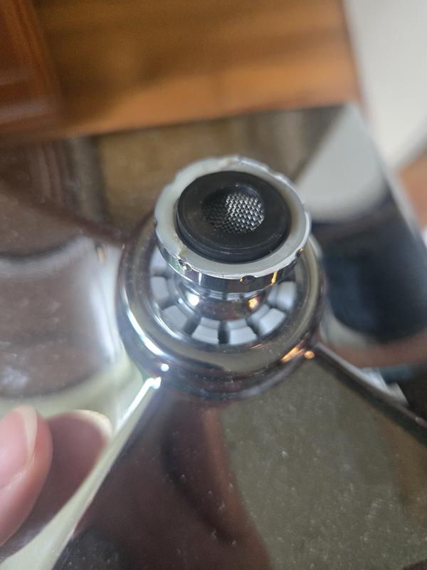 where the showerhead broke off