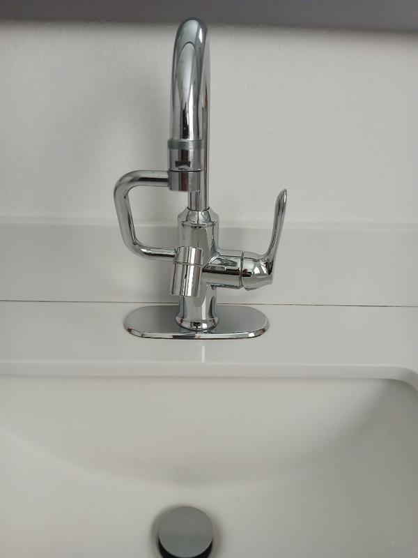 Delta Cassidy Polished Nickel Widespread 2-Handle WaterSense Pull