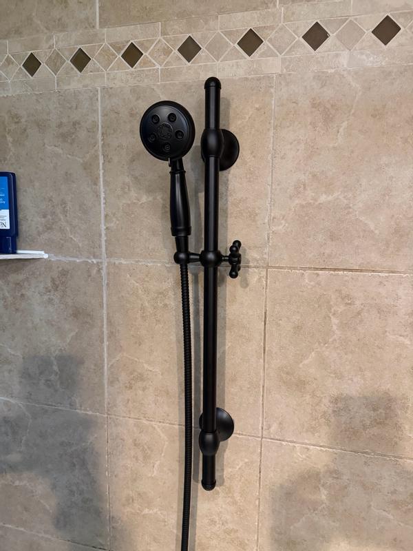 H2Okinetic 3-Setting Slide Bar Hand Shower 51308-CZ | Delta Faucet
