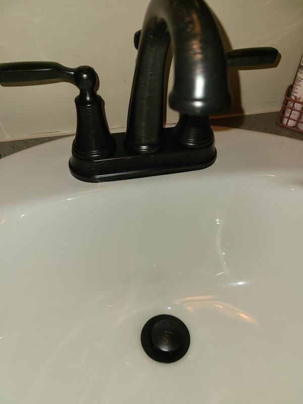 玄関先迄納品玄関先迄納品Delta Woodhurst 2-Handle Centerset Bathroom Faucet With Metal  Drain Assembly, Venetian Bronze (2532LF-RBMPU) 並行輸入品 浴室、浴槽、洗面所 