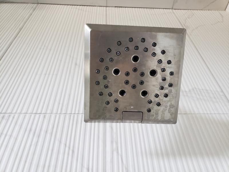 Discolored Shower Head