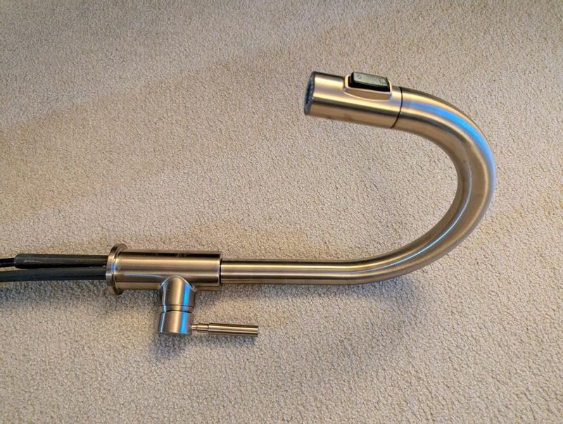 Single Handle Pull-Down Kitchen Faucet with Soap Dispenser 19933