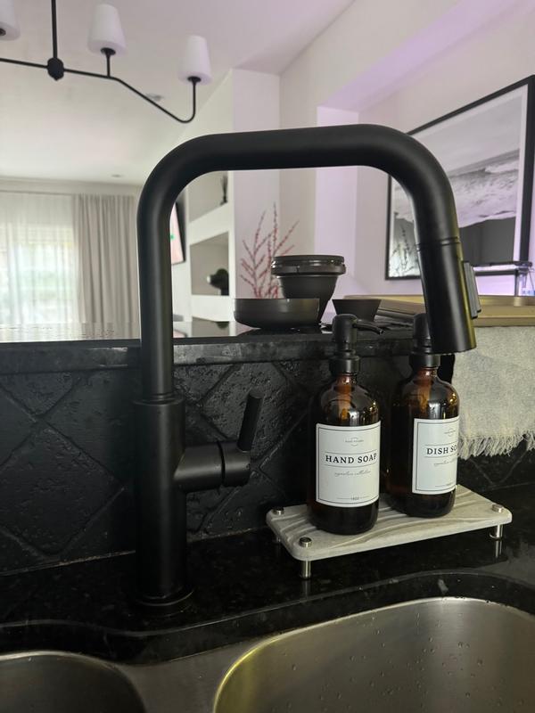 Delta Nicoli Single Handle Pull Down Sprayer Kitchen Faucet in