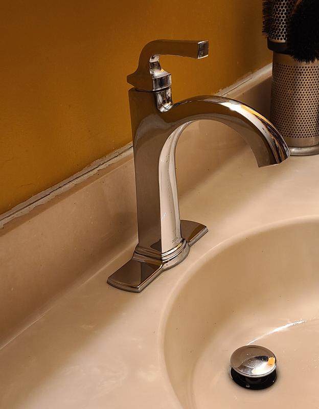 Delta Arvo Champagne Bronze Single Hole 1-handle WaterSense