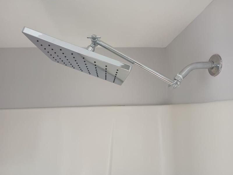 Delta Raincan 1-Spray Dual Wall Mount Fixed and Handheld Shower