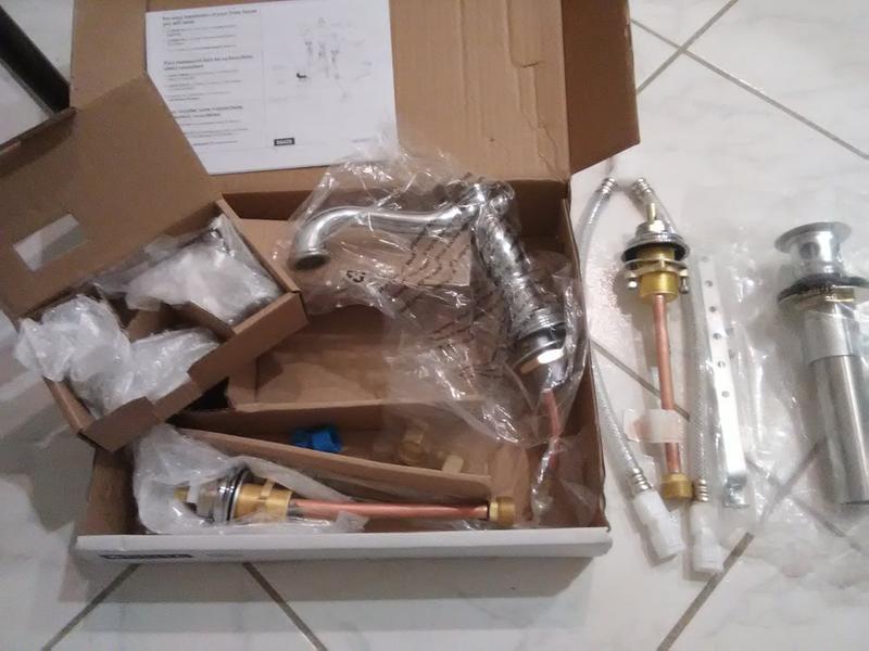 Unboxed Delta Faucet Set