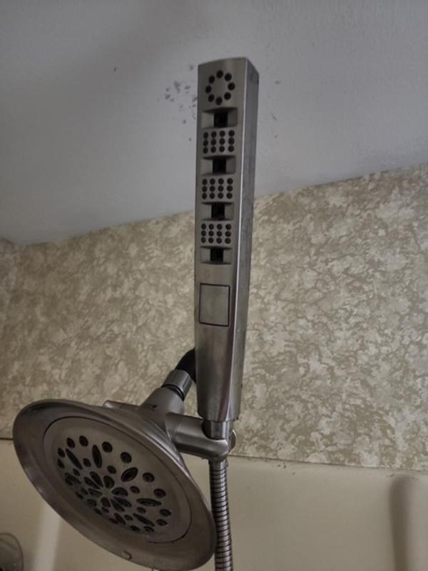 H2Okinetic 4-Setting Wall Mount Hand Shower 55140-BL | Delta Faucet