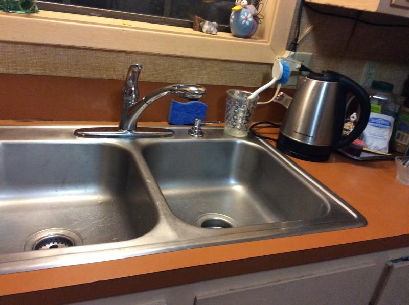 Single Handle Pull Out Kitchen Faucet 470 Dst Delta Faucet