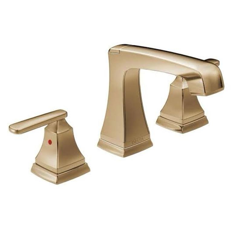 Two Handle Widespread Bathroom Faucet with EZ Anchor 3564-MPU-DST