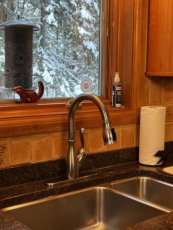 Our newly installed Leland Faucet