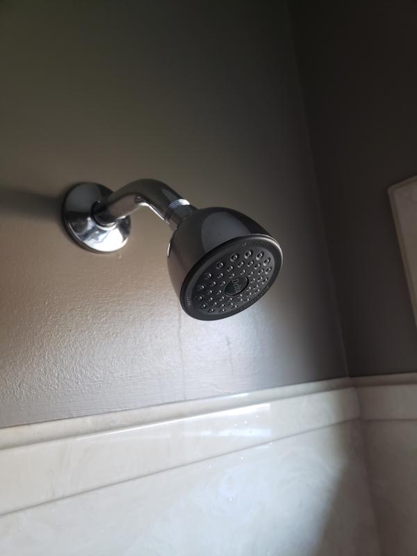 Delta Universal Showering Components Stainless Round Fixed Showerhead ...