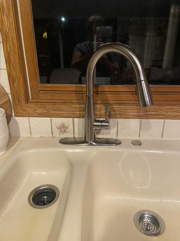 New faucet installed