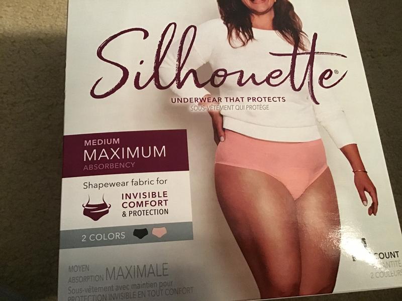 Depend SILHOUETTE Incontinence Underwear for Women - Medium