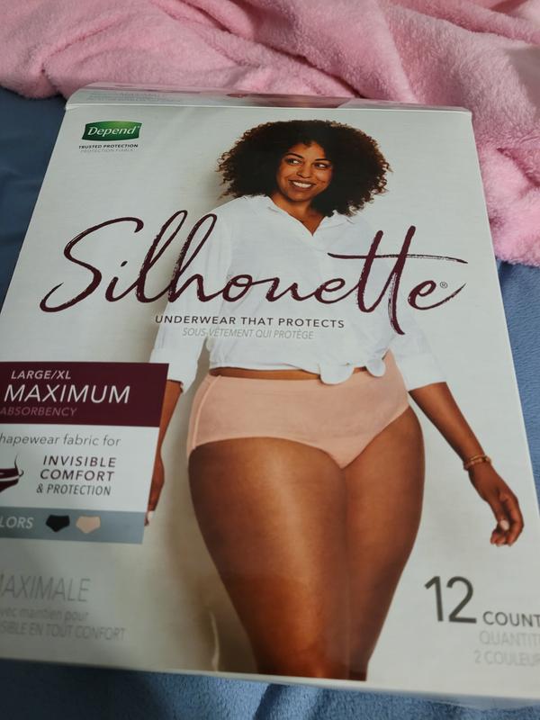 Depends, Intimates & Sleepwear, Depend Silhouette Incontinence Underwear  For Women Small