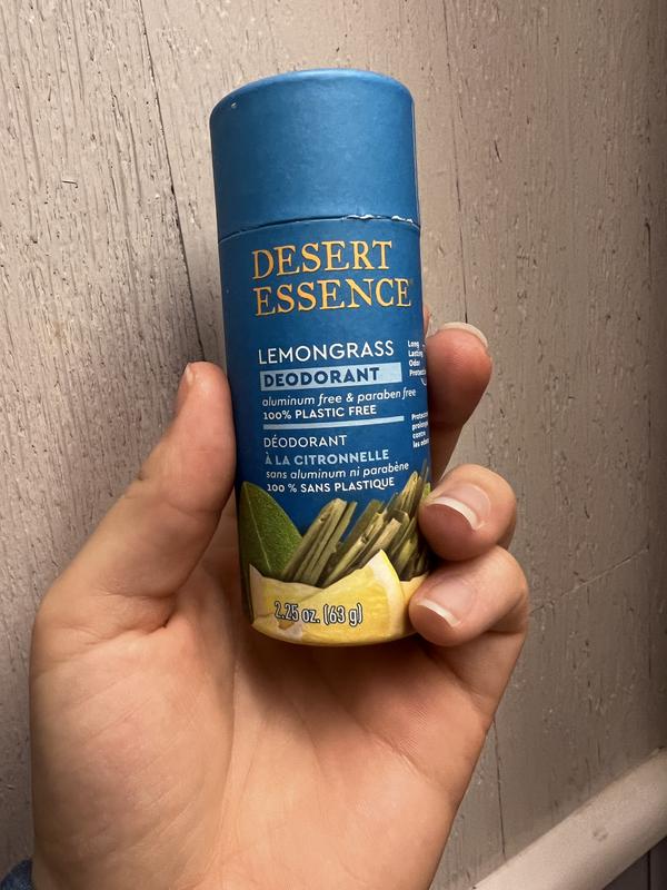 Plastic-Free Lemongrass Deodorant | Natural Odor Protection