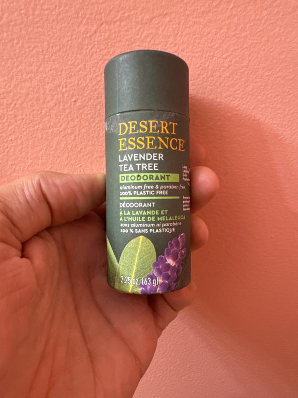 Plastic-Free Tea Tree Lavender Deodorant | Long-Lasting – Desert