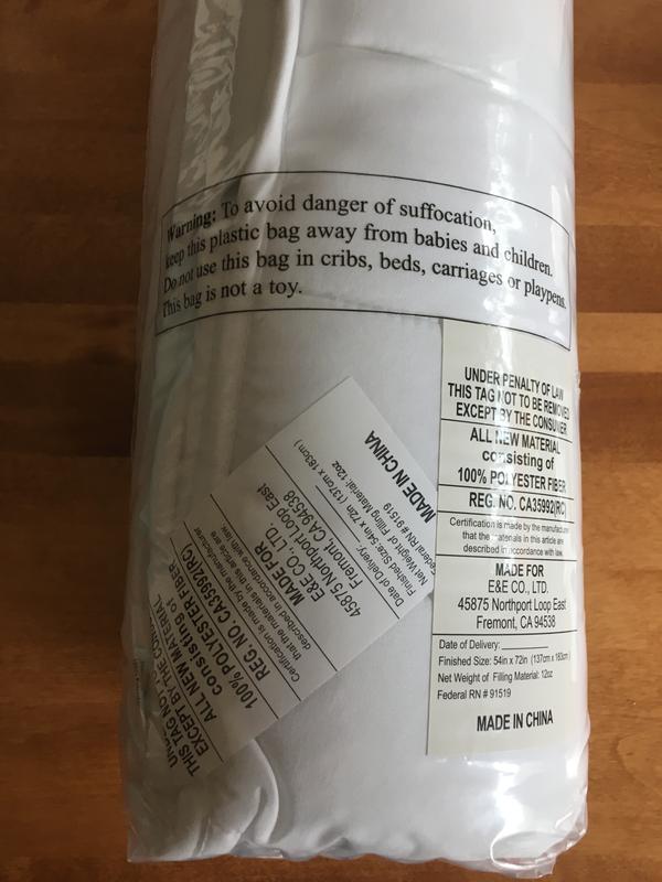 MATTRESS PAD (Back)
