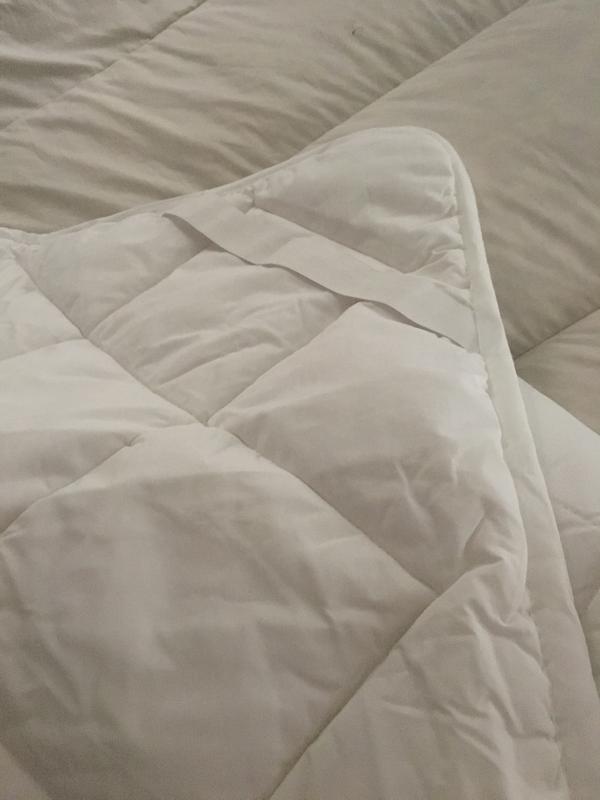 You use straps to secure to mattress