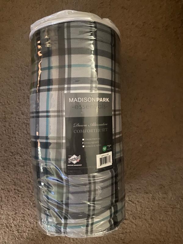 Piumino Madison Park Classics Parkston – Microfibra, Fantasia Quadri, Full/Queen