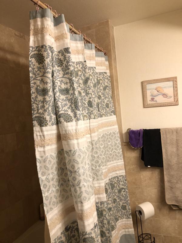 Beautiful shower curtain!
